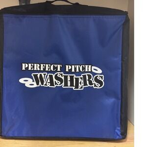 Perfect Pitch Washers‎ Game Set with Blue Storage Bag and Instructions